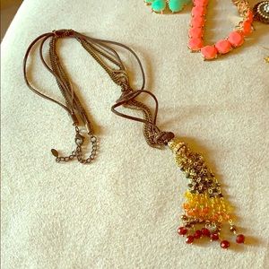 Tassel necklace